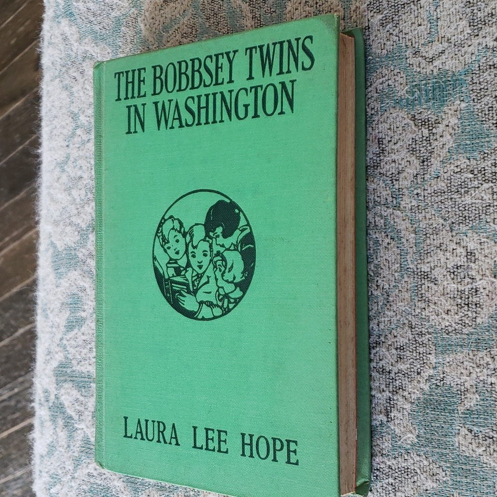 🍋1919: Bobbsey Twins in Washington.Vintage Book - Picture 2 of 4